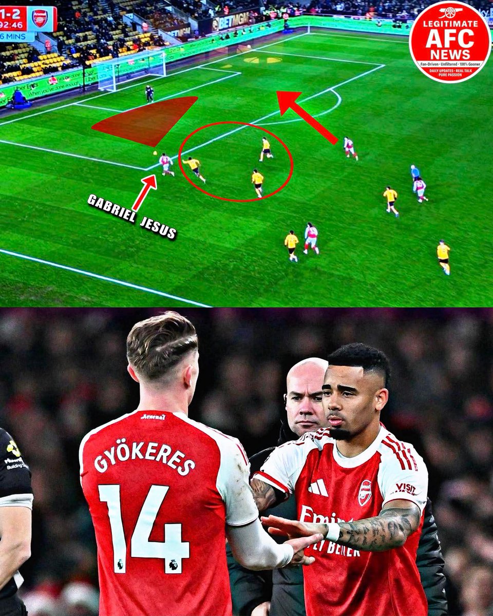 sonh788's tweet photo. @gabrieljesus9 
Are you thick ? Wtf are you just always so selfish? 
£13 million a year , bad end product , bad vision , can't pass . Injury prone . 
Opp #arsenal #fraud https://t.co/R2kGzlKL29