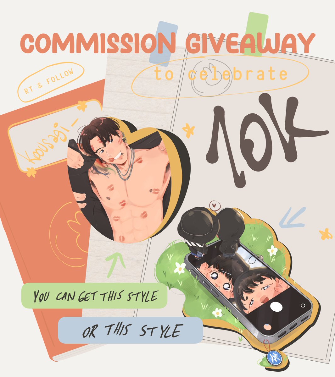 micky! COMMS OPEN 🌟 tweet media