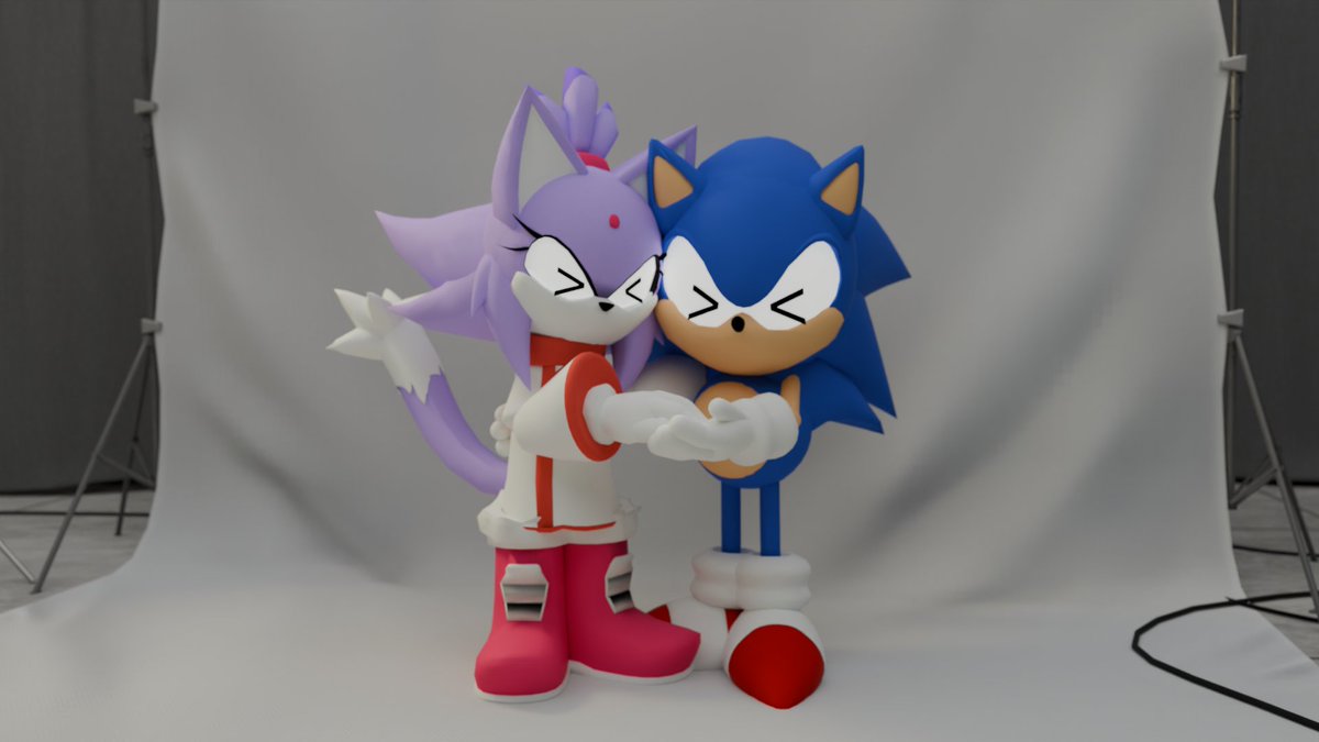 Photoshoot! 

#Sonaze #SonicTheHedgehog #BlazeTheCat