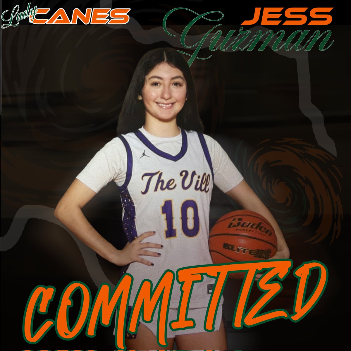WELCOME to the Lady Canes Jess!

#AchieveGreatness 
#CAT5