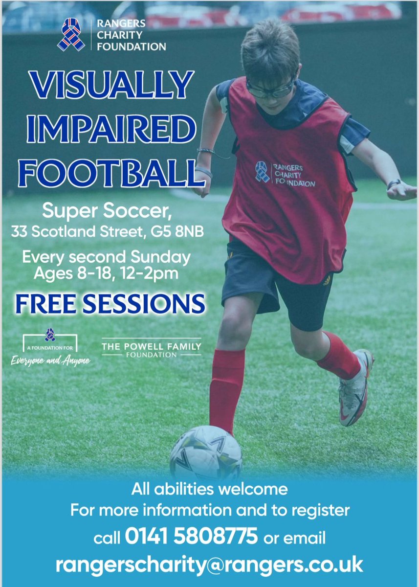 Partially Sighted Football League tweet media