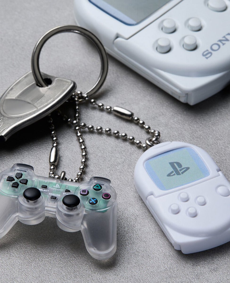 NoteSphere's tweet photo. The coolest thing on the internet rn is this Playstation collectible mini charms by Bandai Candy. https://t.co/hkURkspWK9