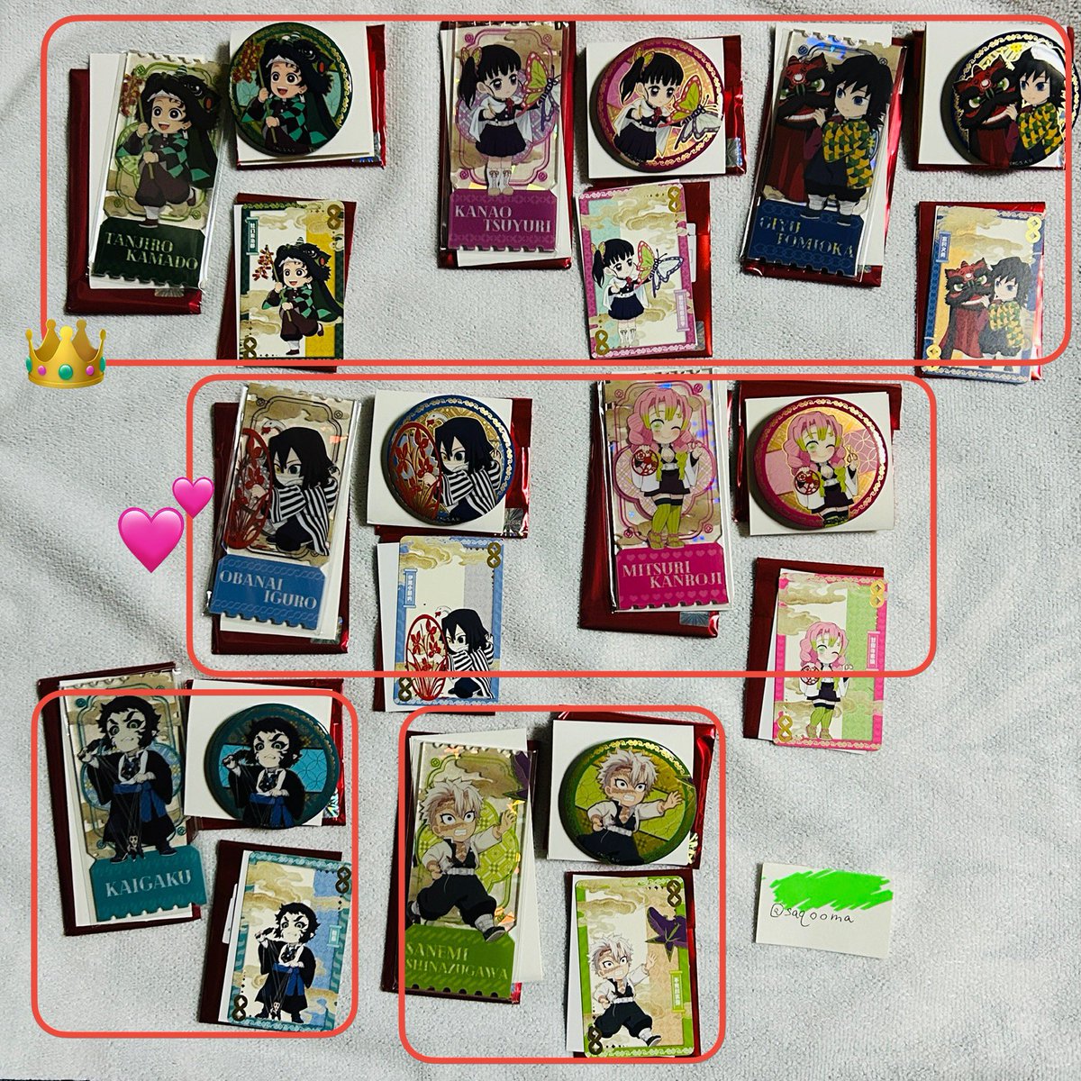 譲渡】鬼滅の刃 中国限定 無限城編 非遺シリーズ 缶バッジ フォト