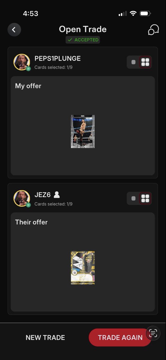 jerrybirkett_'s tweet image. Giveaway done, stay tuned for next one announced soon #wweslam #topps #toppsslam #toppslam #wwe