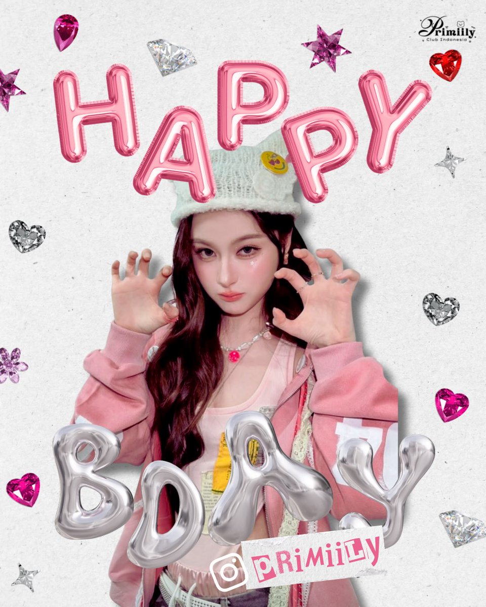 primiilyclub_id's tweet photo. ʚɞ Happy 22nd Birthday, Prim ʚɞ

Semoga karier, pendidikan, dan semua langkahmu tahun ini makin bersinar. Kami selalu bangga sama kamu 🧸💖

ALL HEART FOR PRIM 

#Prim22ndOurPride 
#primiily @primiily1_ https://t.co/oeWdCjSXi5