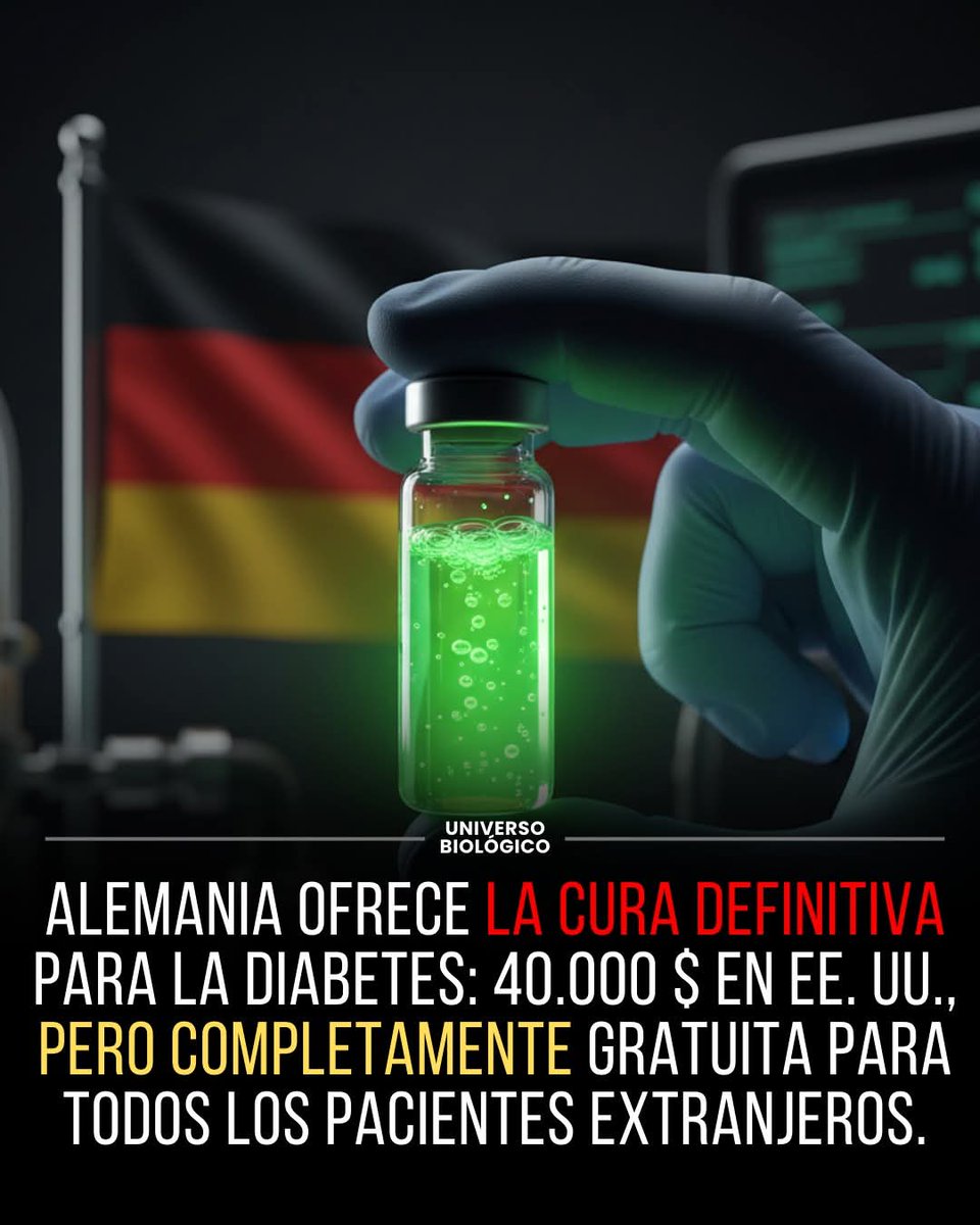 ¡Esto no es un parche, es un "reset" biológico! 🇩🇪🧬

Se acabó eso de solo "gestionar" el azúcar. Desde Alemania llega la noticia que está rompiendo el internet médico: el Rejuvenecimiento de la Mucosa Duodenal (DMR).

¿La diferencia? No es una pastilla más para la colección. Es