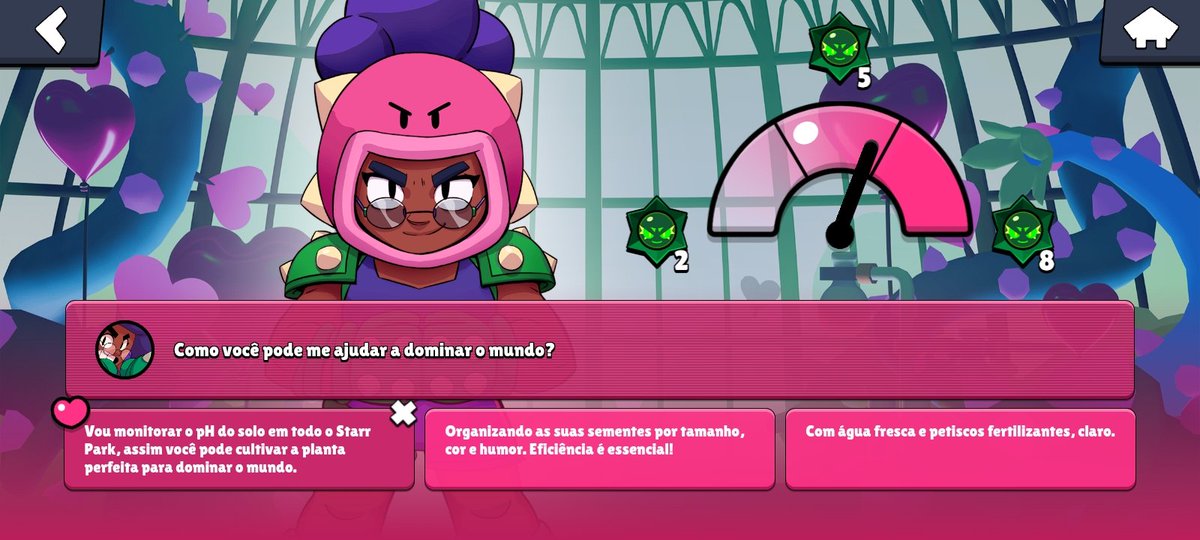 amor tem espinhos mas quem não tem coragem de segurar uma rosa para seguir o cheiro de seu perfume? #BrawlStars #Brawlentines