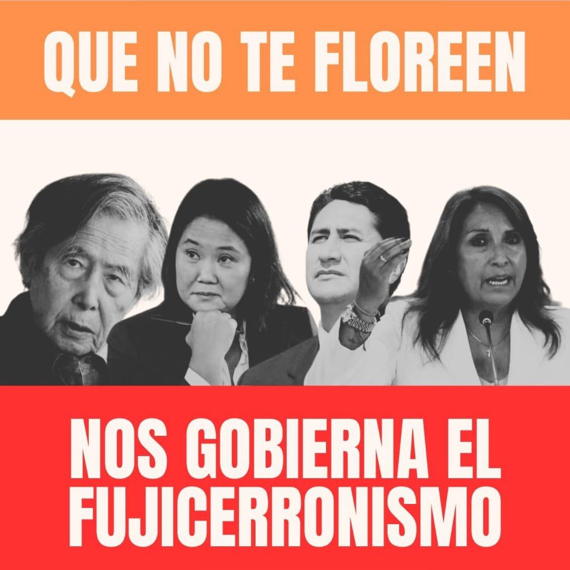 PorEstosNo2026's tweet image. Que algo quede bien claro:

Lo de ayer fue una táctica fujicerronista. 

#PorEstosNo2026