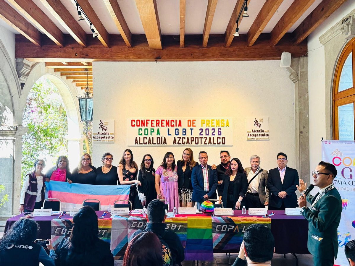 Azcapotzalco volverá a ser sede de la Copa LGBT 2026, el evento deportivo de la diversidad más grande de México 🏳️‍🌈💪🏽🏳️‍⚧️

Más de 2,300 atletas de todo el país participarán en esta séptima edición que consolida a nuestra alcaldía como un referente nacional en deporte inclusivo,