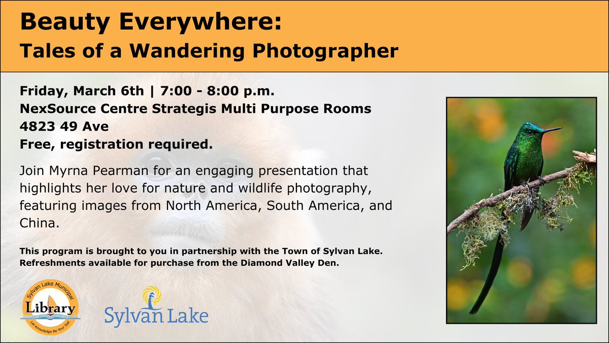 Sylvan Lake Municipal Library tweet media