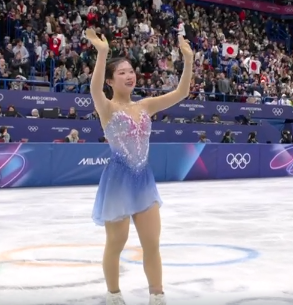 giada_demartis's tweet photo. NAKAI Ami
#TEAMJAPAN
you made history, you deserved more!
Final Score: 219.16
#figureskating
#freeskating
#MilanoCortinaOlympics2026
#OlimpiadiInvernali2026
#MilanoCortina2026
#Olympics2026 https://t.co/KncnDKHL1k