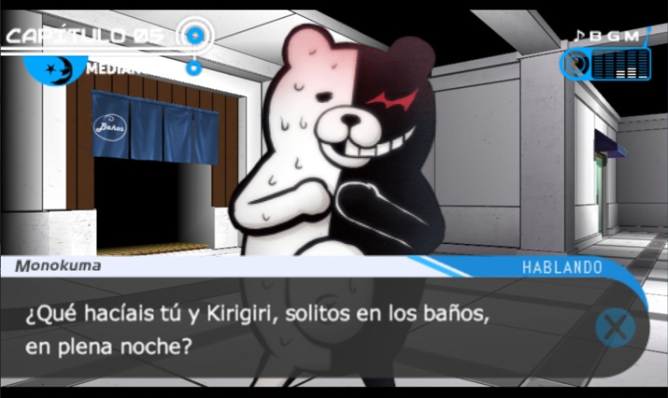 Menti con todos tus dientes Makoto, dale teatro al bicho, decile lo que quiere escuchar, pero hace tiempo para tu mujer.
