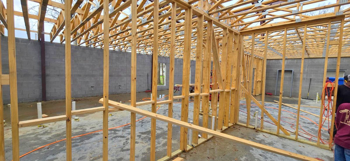 We’re excited to share more progress on our Multi-Purpose Facility.

Framing is underway and the structure is taking shape. Step by step, this space is becoming a place that will serve, restore, and strengthen lives in our community.

“Let us not grow weary of doing good, for in