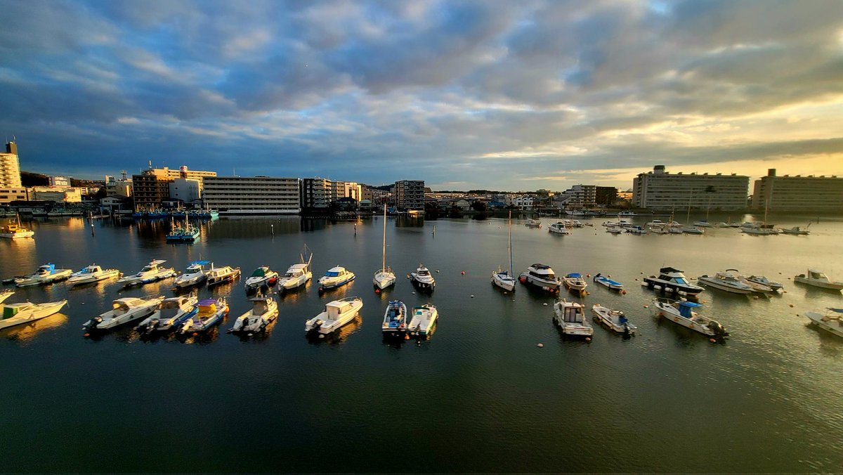 1時間早出の景色。