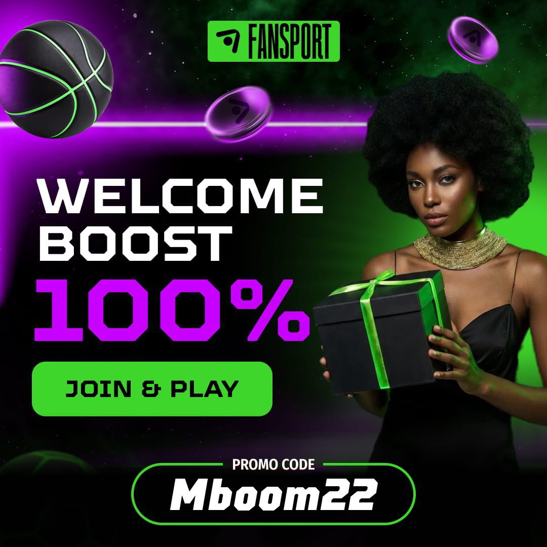 Tonight NBA on FANSPORT 🏀 

Code : 6TCLK

New to FANSPORT register using my link 👉🏾 tinyurl.com/FANSPORT-Mboom…

Promo code : Mboom22

Nothing must my 1M naira 💴 overnight game 🏆🙏🏾