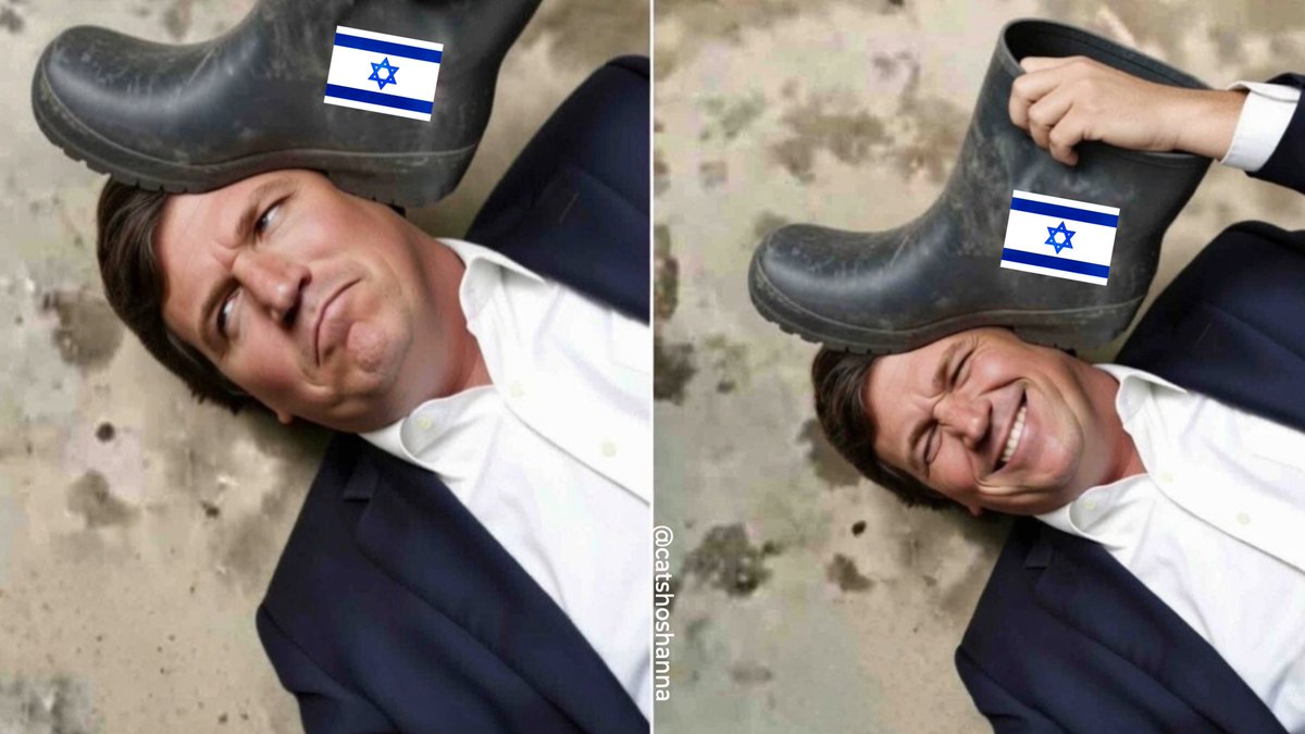 CatShoshanna's tweet image. Tucker Carlson in a nutshell.