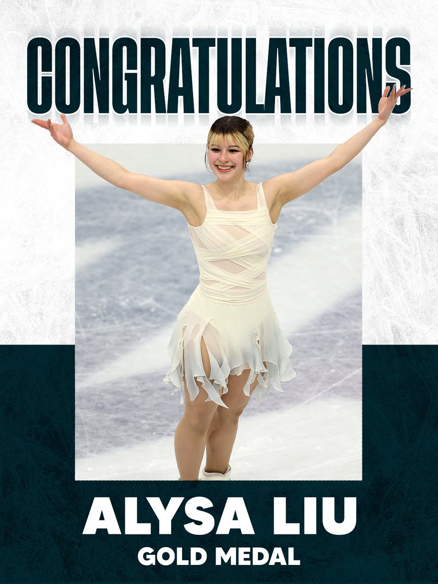 Oakland’s own Alysa Liu is GOLDEN!

Congrats, Alysa! 🥇🇺🇸

#MilanoCortina2026 #WinterOlympics