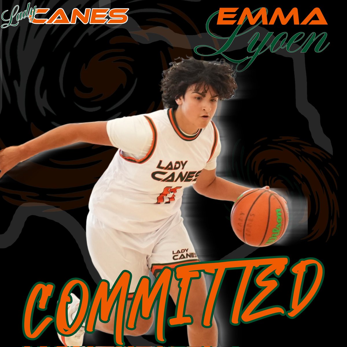 WELCOME BACK to the Lady Canes Emma!

#AchieveGreatness 
#CAT5