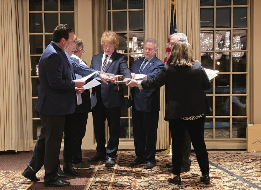 MorrisCountyNJ's tweet photo. The Morris County Board congratulates the 2026 Morris County League leadership team voted in at Birchwood Manor! Thanks to @JanetHoven and all leaders. #MorrisCounty #Leadership2026 https://t.co/5PGAMqbCIM