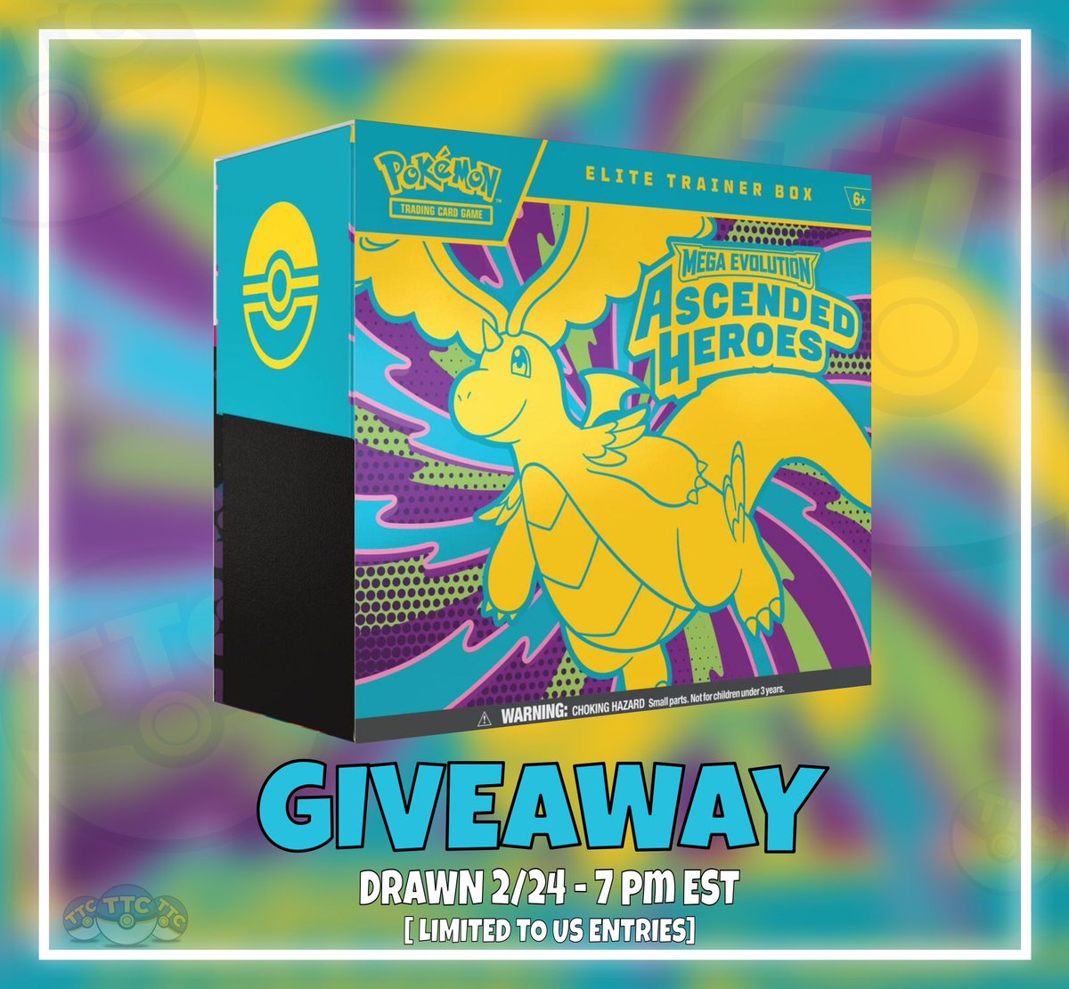 Win an Ascended Heroes ETB! 🎁 

✅ Repost and like
✅ Follow us and <a href="/TheTcgCollect/">TheTcgCollect Card Shop</a> 
✅ Tag a mate / reply with your chase

🗓️ Winner will be drawn on 24th Feb.

#PokemonTCG | #PokemonGiveaways