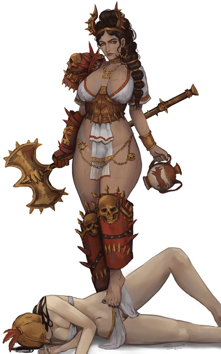 Minoan girl of Khorne 🐂