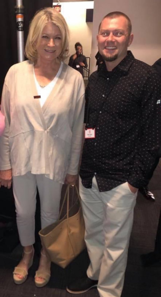 therealbiggib's tweet photo. Throwback backstage with @MarthaStewart at the @TIME magazine 100 most influential people summit https://t.co/1Pks4pzi5s