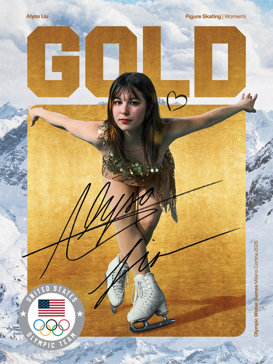 TeamUSA's tweet image. A COMEBACK FOR THE AGES. 🥇🇺🇸

Alysa Liu wins Olympic gold, becoming the first U.S. women’s figure skating champion since 2002.

#WinterOlympics