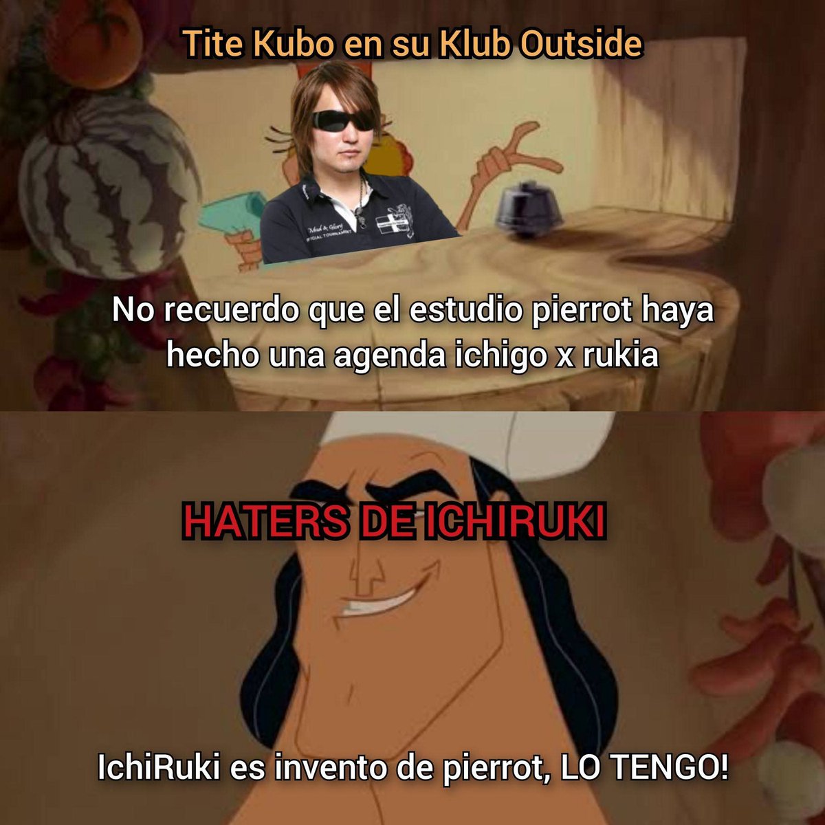 Esa cita es el ejemplo claro cuando tergiversaron las palabras que dió kubo en su klub sobre que no recuerda que el estudio hiciera una "agenda ichiruki" ¿? sobre pq cerró su cuenta de twitter y de esa noticia del 2010 de un spamero IR y tomarlo como si fuera reciente y así