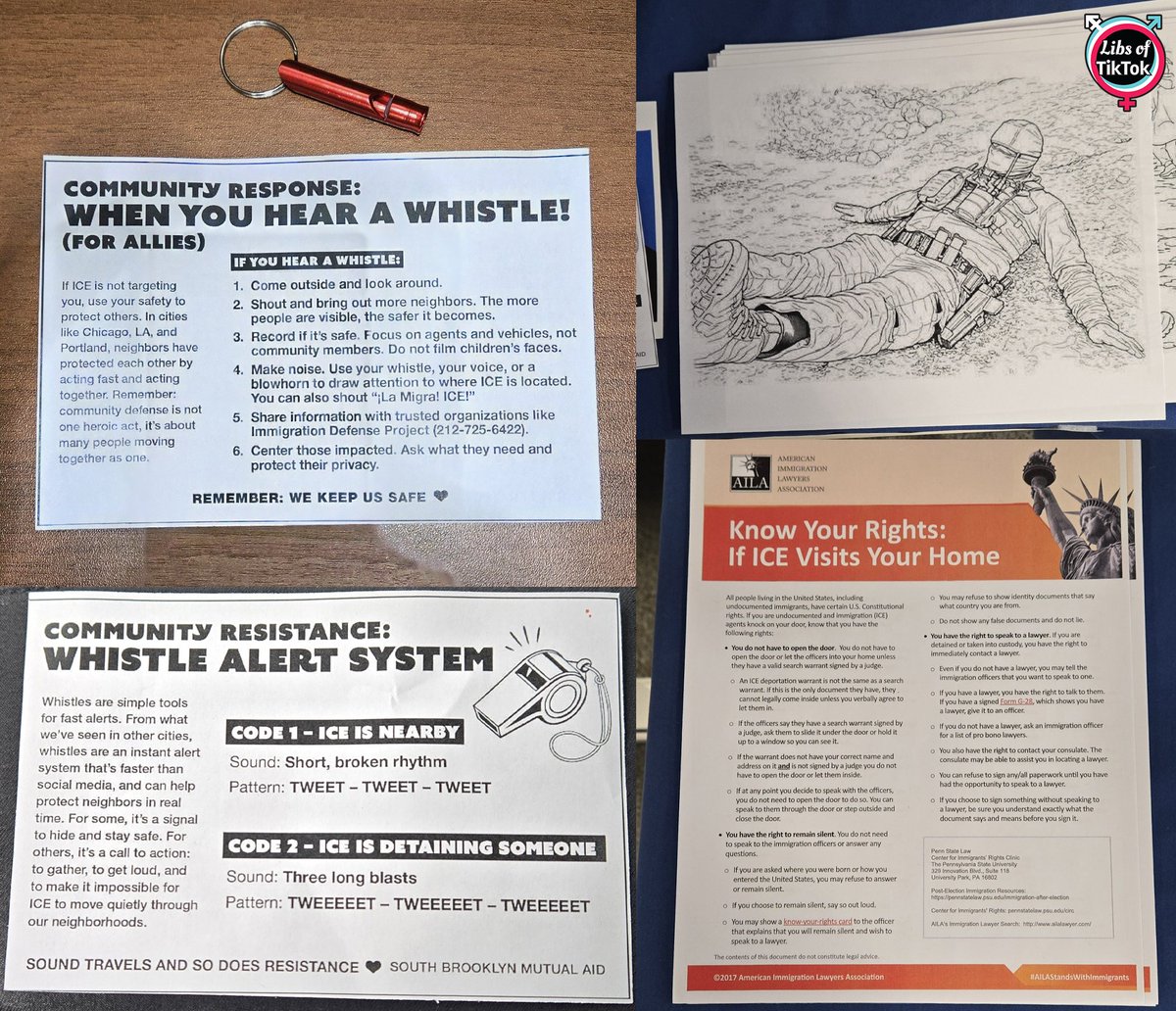 OMG: Flyers at <a href="/WidenerUniv/">Widener University</a> are instructing students to HARASS and IMPEDE ICE agents

This is DISGUSTING and completely unacceptable 

You can contact the university president here: presoffc@widener.edu