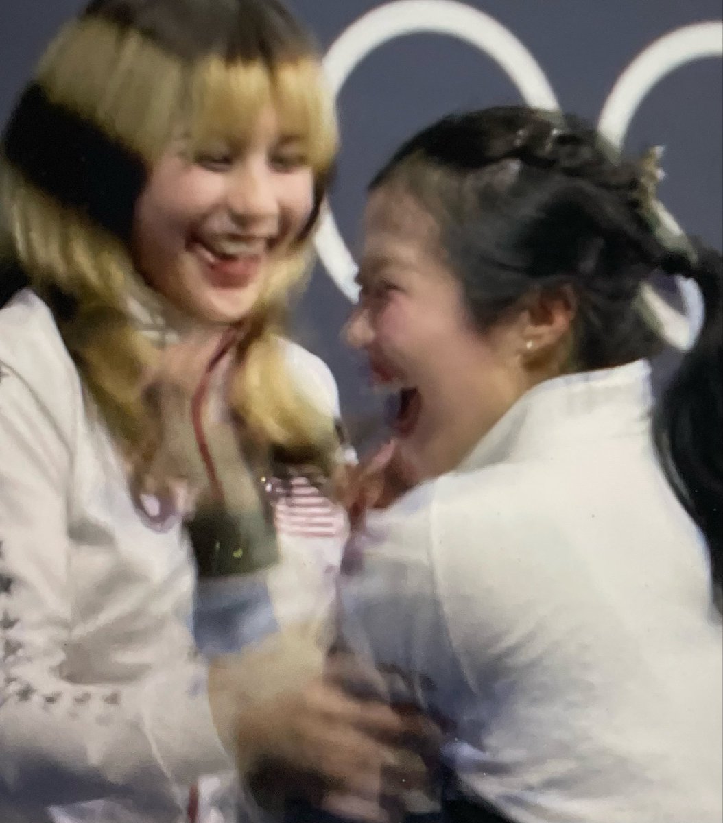 Alysa Liu and Ami Nakai are the people princess, they are so cute😭😭😭

 #MilanoCortina2026 #Olympics2026