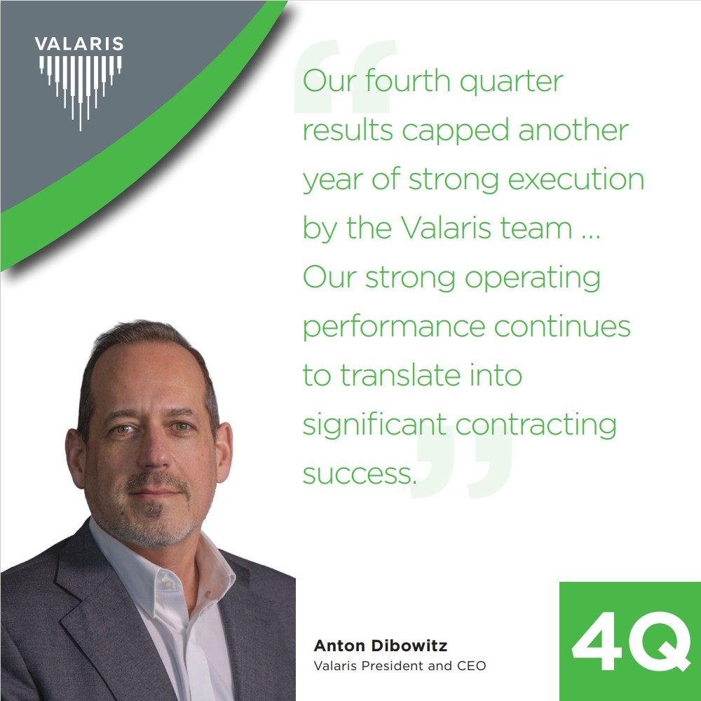 ValarisLimited's tweet photo. 📢 Valaris released its fourth-quarter 2025 results today — highlighting another quarter of strong performance and operational excellence.
👉 Read the full release https://t.co/ROojay6e5k https://t.co/W1byyWnRyF