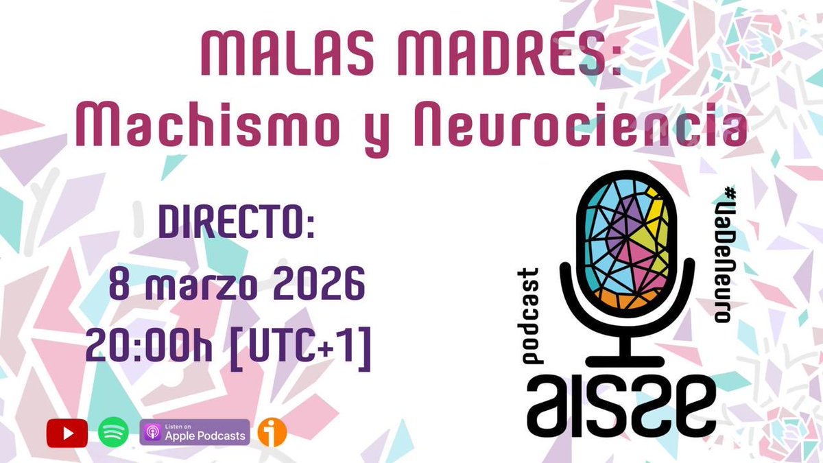 ¿Sabías que durante décadas se culpó a las madres de la esquizofrenia y del autismo?
No como metáfora. Como teoría clínica.
El 8 de marzo analizamos en directo en YouTube cómo estas ideas prosperaron y  sesgos de género:
20:00h (UTC+1)
youtube.com/live/LMNB_LTPQ…