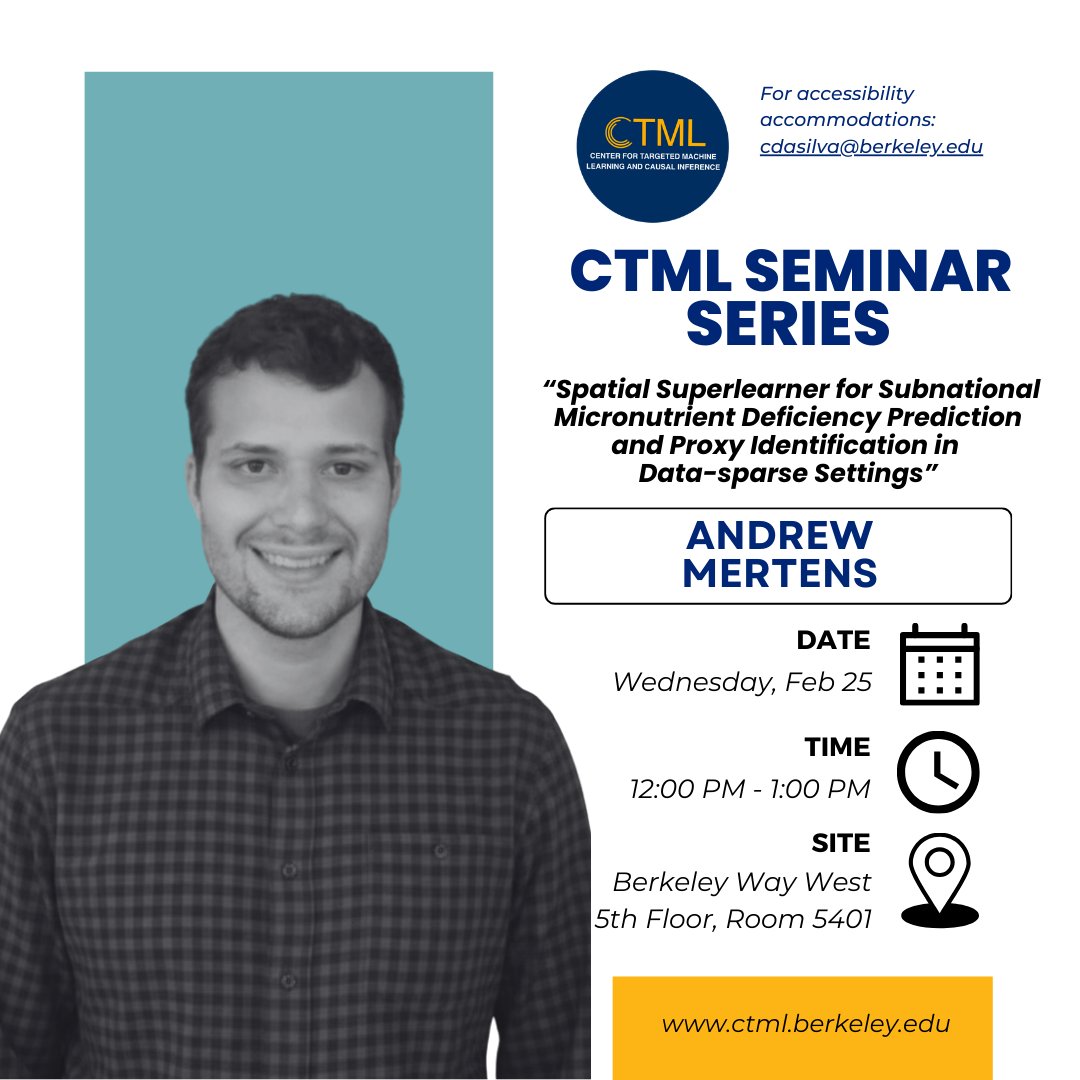 CTML - Center for Targeted Machine Learning tweet media