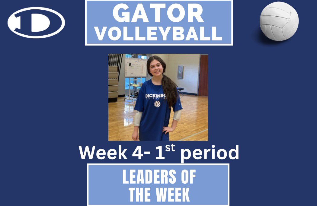 Dickinson HS Volleyball tweet media