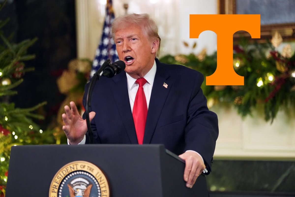 TopTierVols's tweet photo. 🚨BREAKING🚨

President Donald Trump had THIS to say in regards to Joey Aguilar:

“Look, I know quarterbacks. I know winners. I’ve seen a lot of them—tremendous quarterbacks. And let me tell you, Joey? Total winner. Total competitor. The people in Tennessee, great people by the way, they love him. They come up to me, big strong guys, tears in their eyes, they say, ‘Sir, Joey needs another year.’ And I say, you’re right. He does. He absolutely does.

Nobody throws a football like Joey. Nobody. The arm? Incredible. The leadership? Off the charts. Frankly, it would be unfair—very unfair—if he doesn’t get another year at Tennessee. And we don’t like unfair, do we? Not in this country.

So I’m saying it right now: give him the year. Let him play. Make Tennessee great again. It’ll be huge. Absolutely huge.”