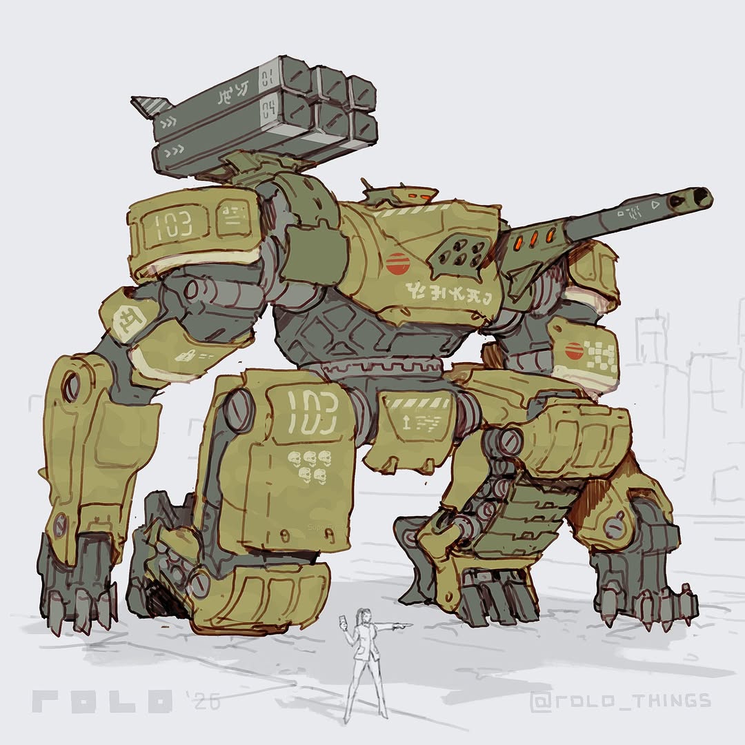 Nobbie_OCs's tweet image. Demolition Drone 

By Roland Richartz -- instagram.com/rolo_things/