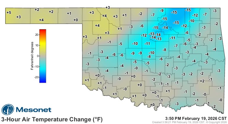 emilyrsutton's tweet photo. The driest air/critical fire weather is just ahead of the cold front. It has already moved through central OK. Temps are falling and strong NW winds are bringing in smoke/haze from the #RangerRoadFire in NW OK.
4PM Thu @kfor #okwx https://t.co/wvAXAOzDaI