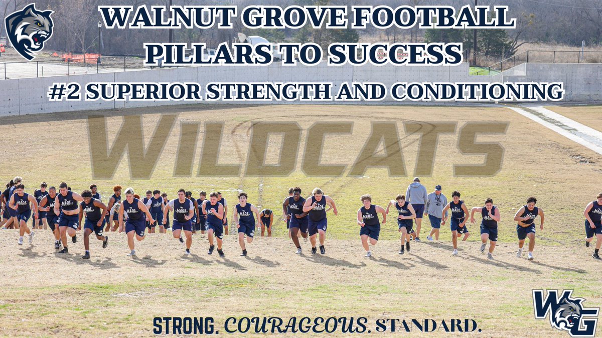 Pillar #2 Superior Strength and Conditioning. #TheStandard