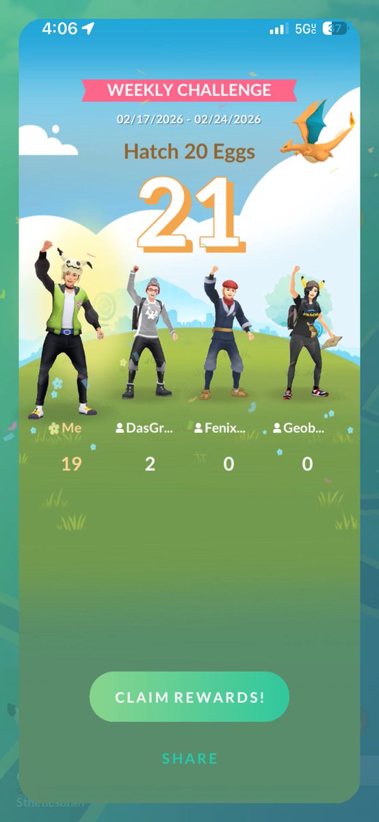 Lmao I walk a lot at work 
#pokemonGo