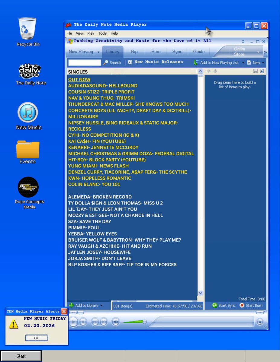 The Daily Note tweet media