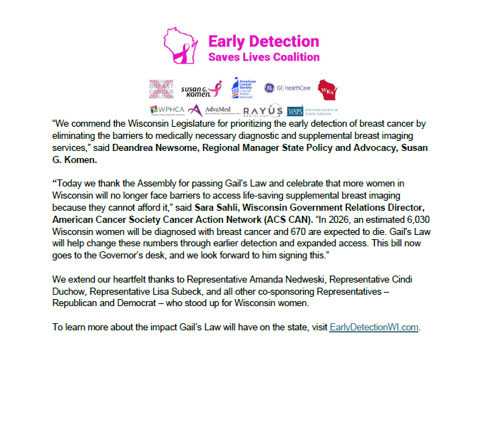 Early Detection Saves Lives Coalition tweet media