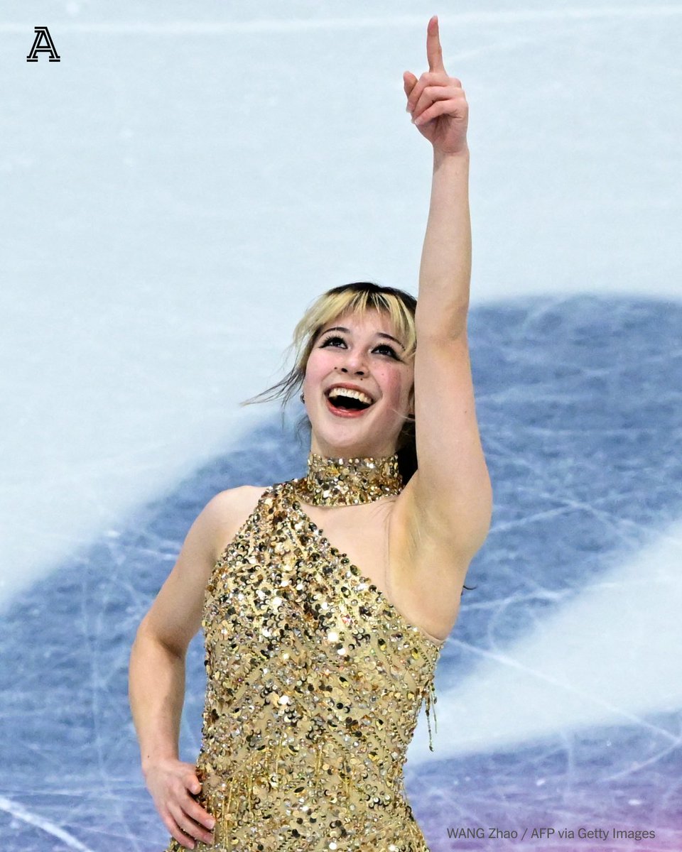 This incredible human, athlete, &amp; artist just won 🥇with ebullience, radiance, &amp; humble reverence for the sheer happiness skating brings her. Alysa Liu, you are stardust, you are golden, and you brought us back to the meaning, beauty, &amp; transcendent JOY of figure skating!