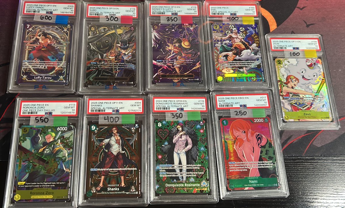 For sale
Priced to move 
Prices are shipped
Retweets Appreciated🤞🫡
If ur interested in the lot we can talk %
No I’m not taking 80%😀