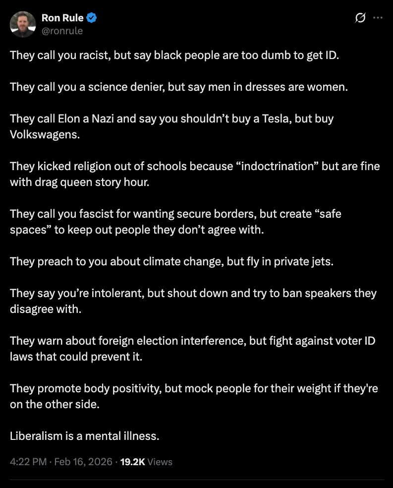 Sassafrass_84's tweet photo. Liberalism is a mental disorder. https://t.co/6S9Nt0obBb