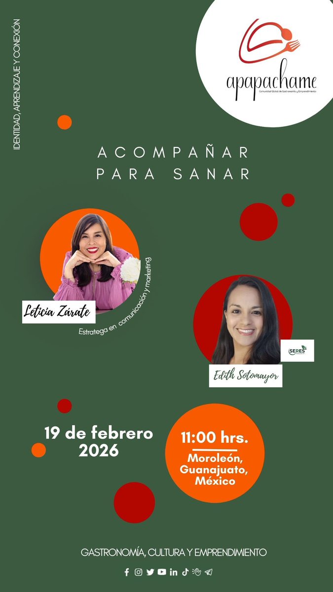 ¿Eres docente?, ¿eres alumno?, ¿eres padre de familia, mentor o tutor?

🔵¿Cómo lograr aprendizajes que trasciendan el aula?

🔴¿Cuál es la importancia de generar el vínculo entre docentes, alumnos y la sociedad?

Hablamos de vocación, sanar, aprendizajes, inteligencia emocional.