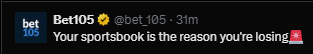 evenstevengg's tweet photo. classic @bet_105 pulling their stuff again

what was that earlier they said about themselves...? https://t.co/xA9eumEUYH
