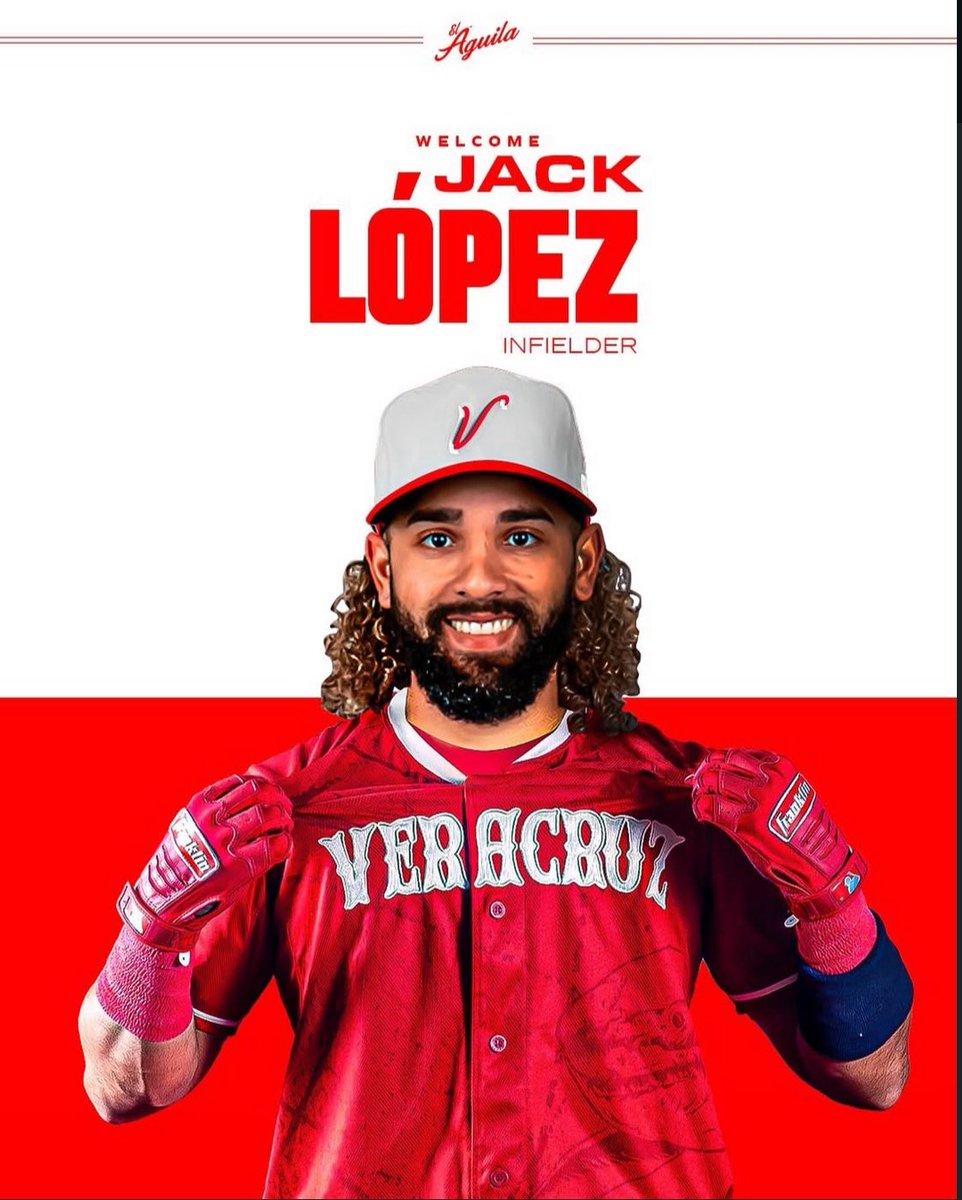 Con una versatilidad en el cuadro y una chispa para robar bases, son las cartas de presentación del infielder puertorriqueño Jack López, quien se une a El Águila de Veracruz