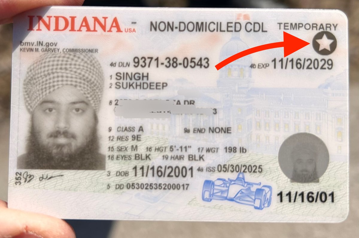 <a href="/libsoftiktok/">Libs of TikTok</a> <a href="/BillMelugin_/">Bill Melugin</a> Can anyone explain to me HOW THE HELL this ILLEGAL ALIEN got a CDL and a REAL ID????????

A REAL ID?????

SERIOUSLY?????

YOU ARE AN ILLEGAL ALIEN!!!!!!

HOW THE HELL DOES AN ILLEGAL ALIEN GET A "REAL" ID?!!!!