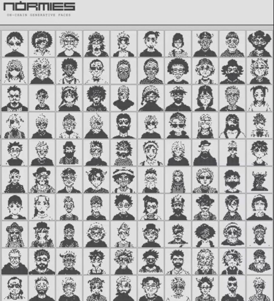 Normies are meant to become a BLUE CHIP.

This is the tweet.