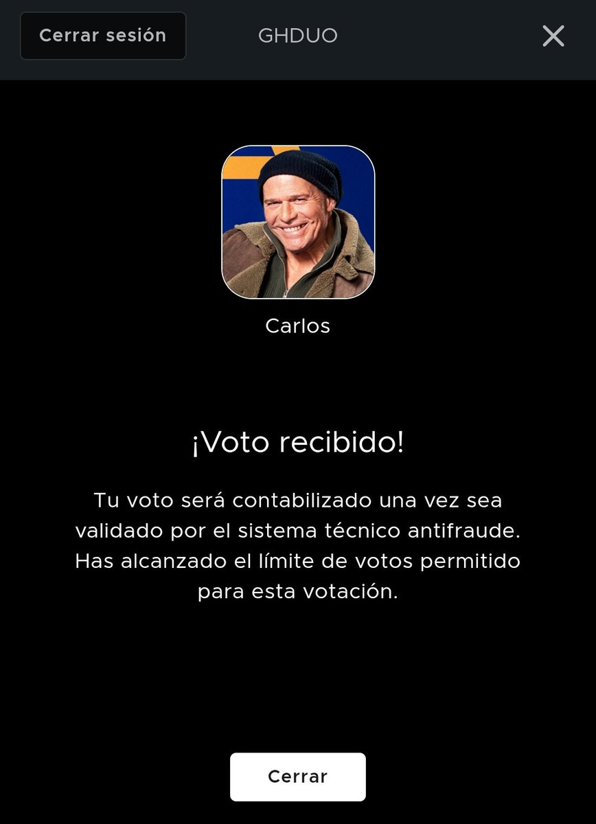 No creo que se pueda pero y si de repente si??

CARLOS A LA CALLE 

#GHDÚOGala7 #GHDUO20F